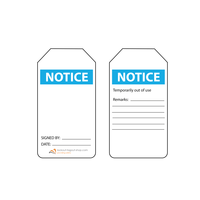 Safety tags Guardian Extreme blank (5 pcs)