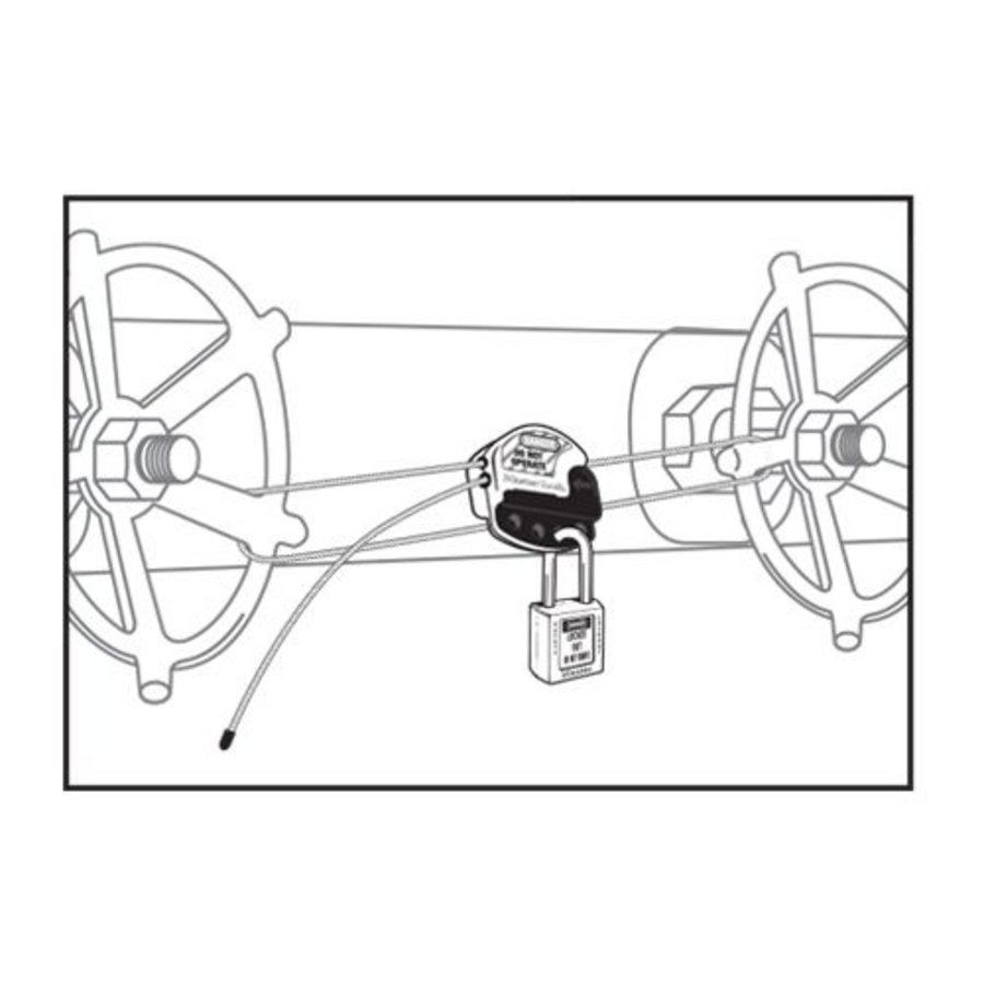 Lock-out cable S806CBL