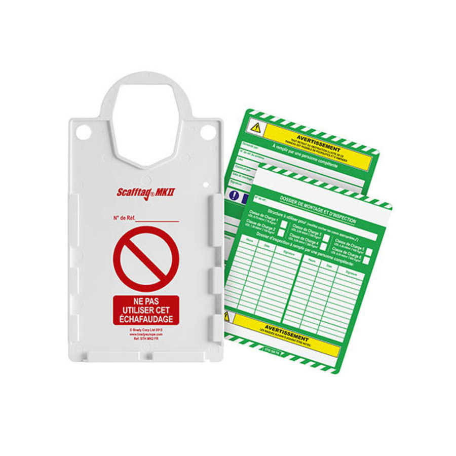 Scafftag MK2 tags + holder 833755