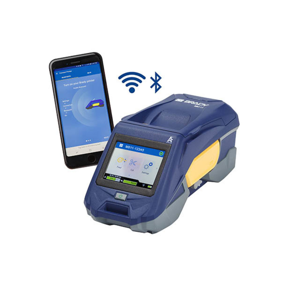 M611 portable Label Printer with Bluetooth and WiFi | LAB software