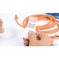 Rotating self-laminating Vinyl Wire and Cable Labels for M410/M510/M511