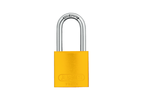 Titalium safety padlock yellow 72/40HB40 