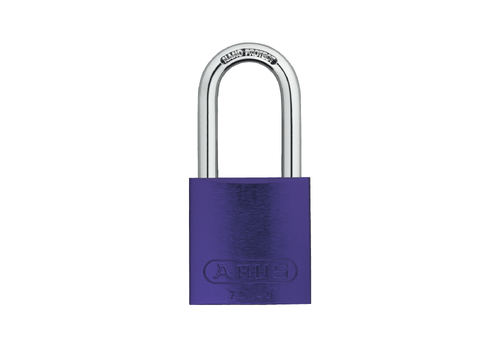 Titalium safety padlock purple 72/40HB40 