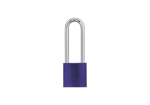 Titalium safety padlock purple 72/40HB75 