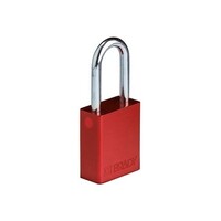 SafeKey Aluminium safety padlock Red 3-pack 150262