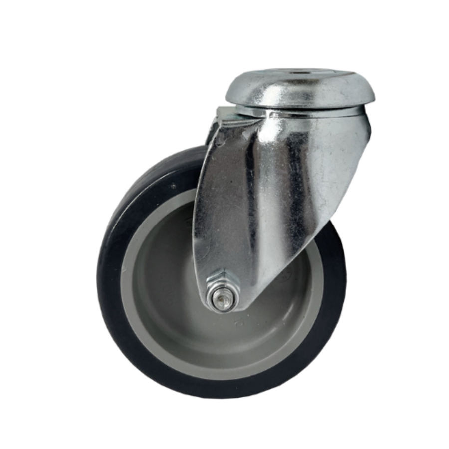 Polyurethane castor set 4 swivel castors for LOTO Station
