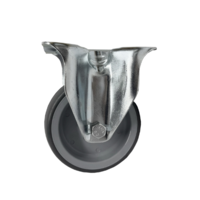 Polyurethane castor set 4 swivel castors for LOTO Station