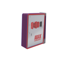 Transparent document holder A4 for ABAX GUARD