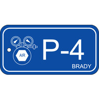 Isolation point label Pneumatic