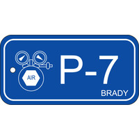 Isolation point label Pneumatic