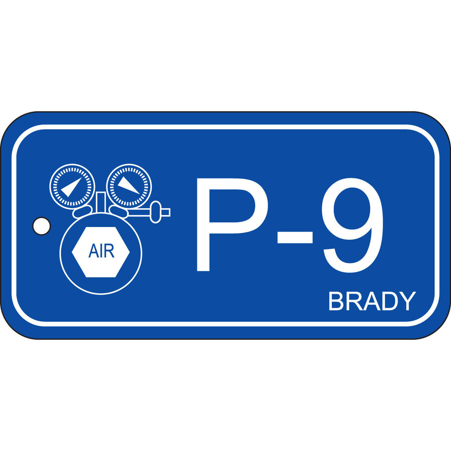 Isolation point label Pneumatic