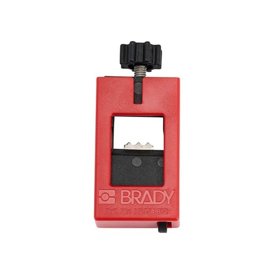 Low Profile Lockout for Circuit Breakers