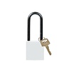 Nylon compact safety padlock white 814142