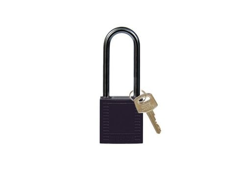 Nylon compact safety padlock black 814135 