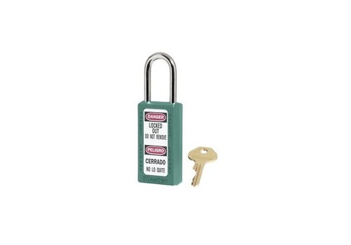 Safety padlock teal 411TEAL - 411KATEAL 