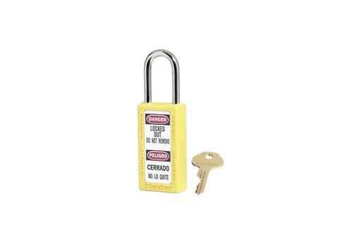 Safety padlock yellow 411YLW - 411KAYLW 