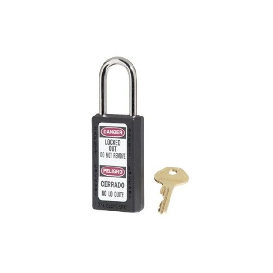 Safety padlock black 411BLK - 411KABLK