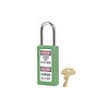 Master Lock Safety padlock green 411GRN - 411KAGRN