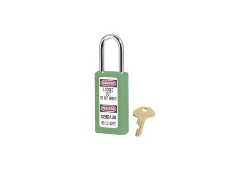 Safety padlock green 411GRN - 411KAGRN  Safety padlock green 411GRN - 411KAGRN