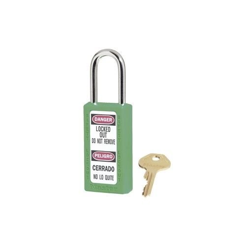Safety padlock green 411GRN - 411KAGRN  Safety padlock green 411GRN - 411KAGRN