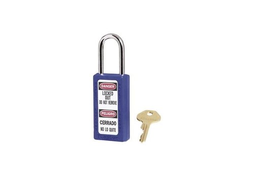 Safety padlock blue 411BLU - 411KABLU 