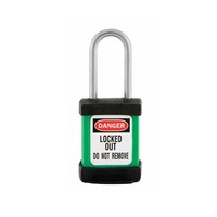 Safety padlock green S33GRN - S33KAGRN