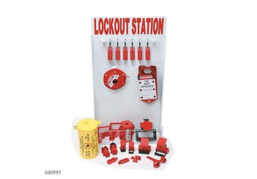 Adjustable lockout station 050997 