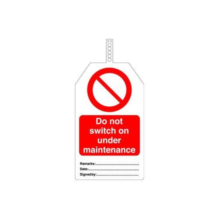 Safety tags English