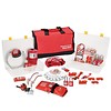 Master Lock Filled lock-out toolbox 1458VE410