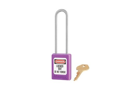 Safety padlock purple S31LTPRP 