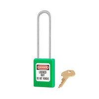 Safety padlock green S31LTGRN