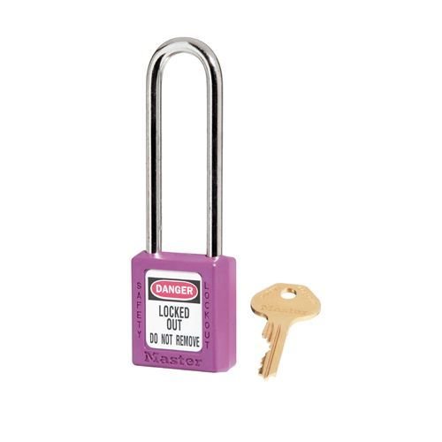 Safety padlock purple 410LTPRP 