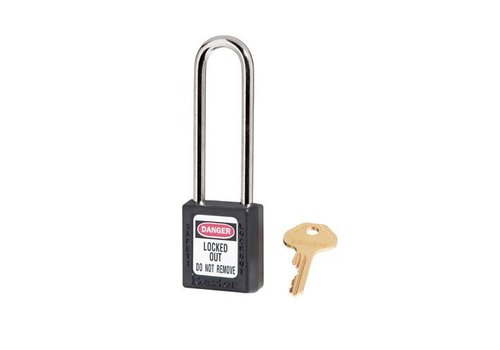 Safety padlock black 410LTBLK 