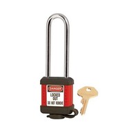 Safety padlock red 410LTRED