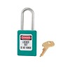 Zenex safety padlock teal S31TEAL