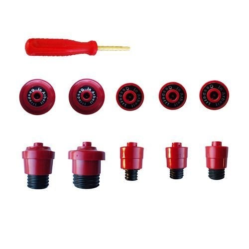 Set of Insulation plugs for fuses 