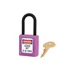 Safety padlock purple 406PRP