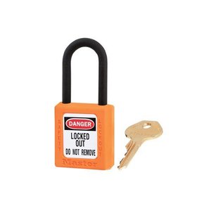 Master Lock Safety padlock orange 406ORJ, 406KAORJ
