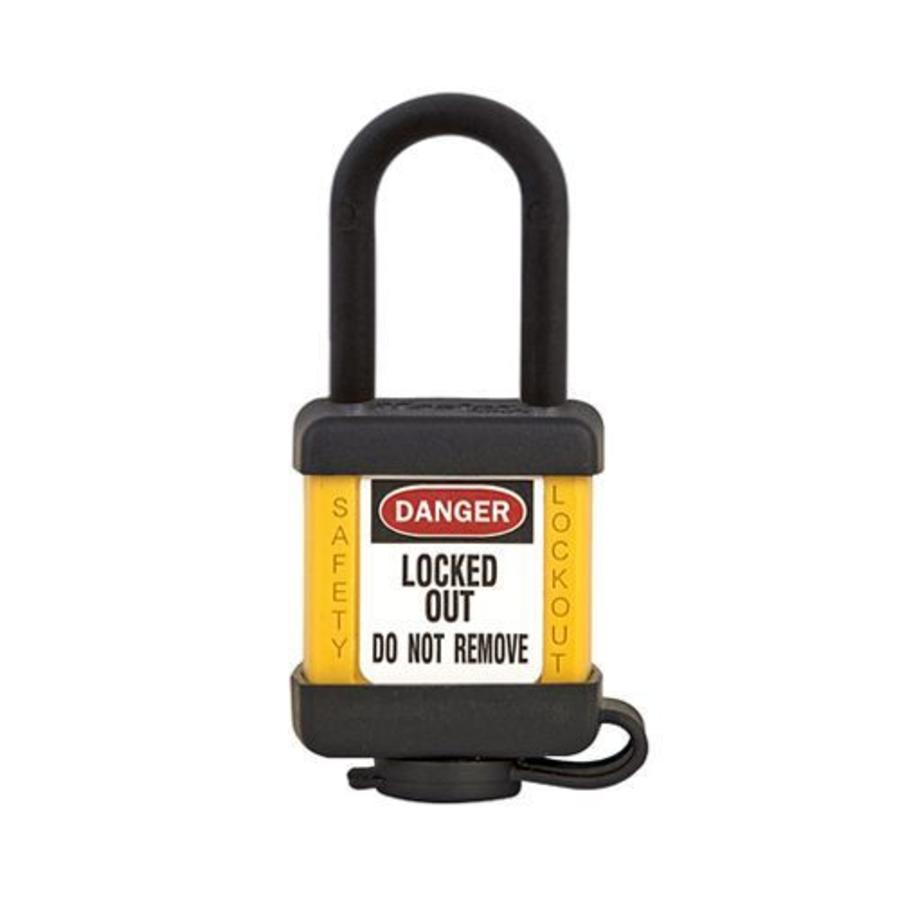 Safety padlock yellow 406YLW, 406KAYLW