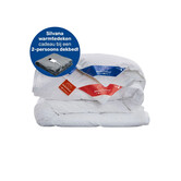 Silvana Deluxe Colortemp Blauw Rood donzen 4 seizoenen  dekbed