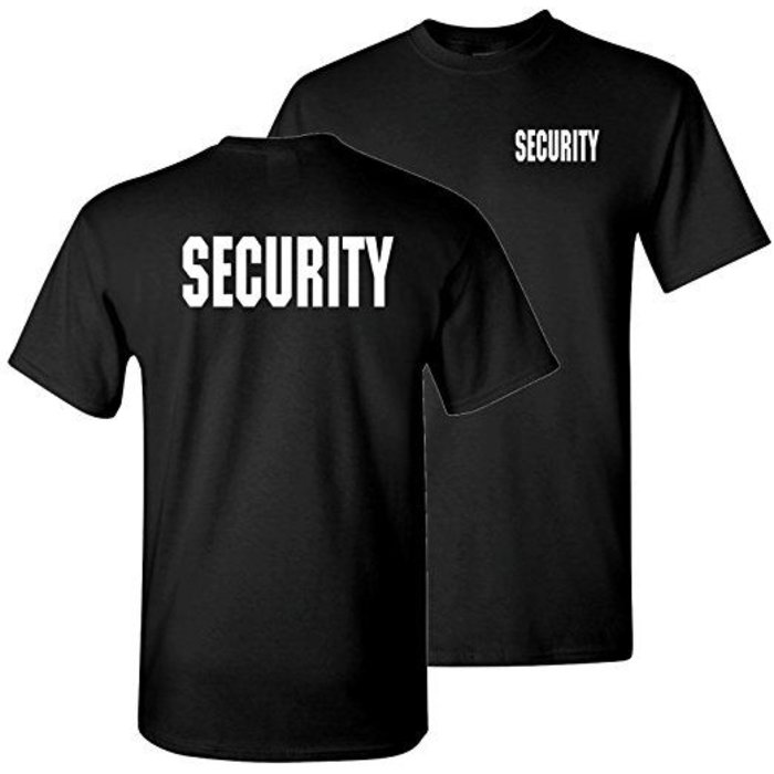 Mil-Tec T-Shirt Security Black