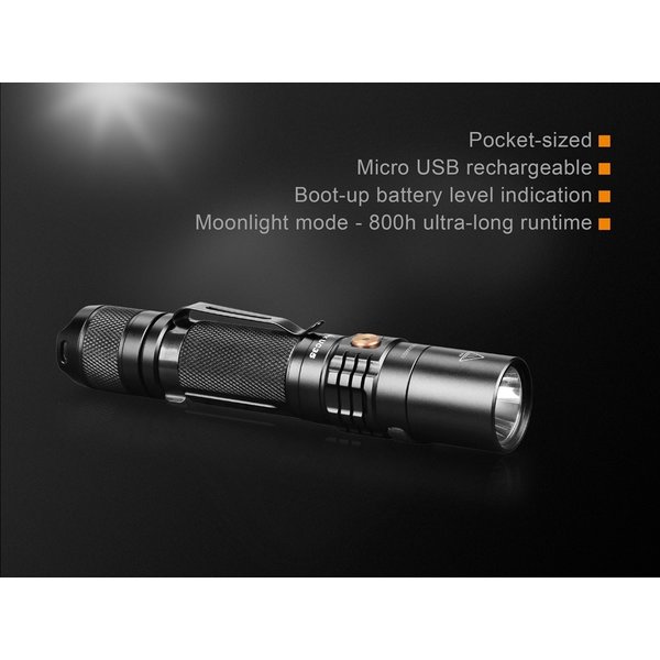 Fenix UC 35 V2.0 Rechargeable flashlight 1000 Lumens