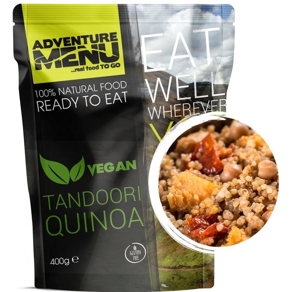 Adventure Menu Tandoori Quinoa Vegan ready to eat
