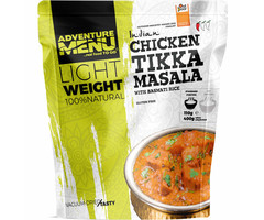 Adventure Menu Chicken Tikka Masala with basmati rice