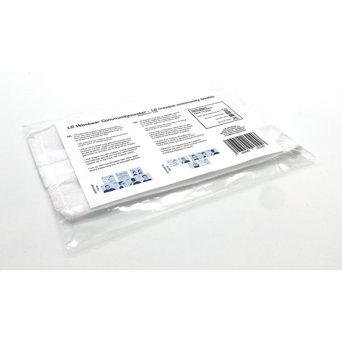 LS Medical Gecertificeerd 3 laags wasbaar mondkapje