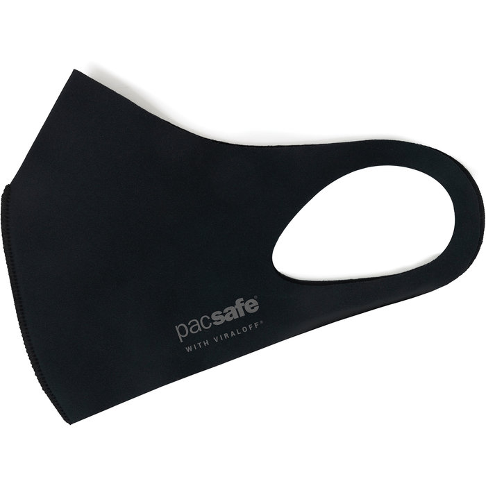 Pacsafe Viraloff facemask in black or alo grey