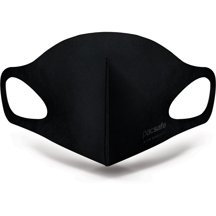 Pacsafe Viraloff facemask in black or alo grey