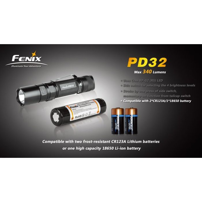 Fenix FENIX LEDFLASHLIGHT PD32