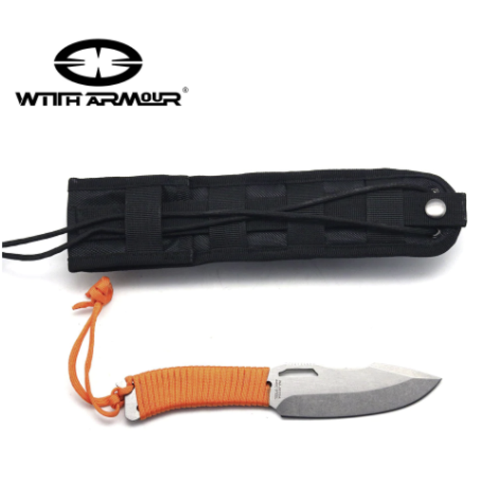 With Armour Yaksha 9 inch Fixed Blade Knife
