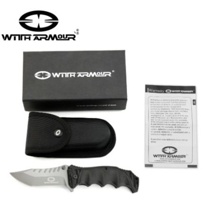 With Armour Lion Claw (WA-018BK) 4.75 inch pocket knife